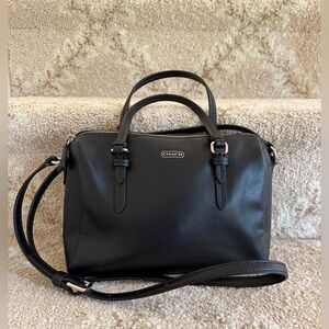 Coach Black Satchel Bag